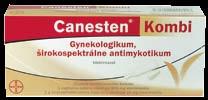 Canesten Kombi je liek obsahujúci tabletu na vaginálne použitie a krém na vonkajšie použitie, obsahuje