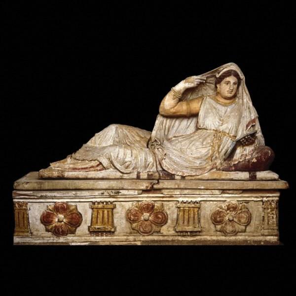 Painted sarcophagus of Seianti