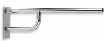 44 2 832 3 398 113,28 135,94 R66800 R6676 Madlo jednoduché sklopné Foldable Unigrip Grab Bar Поручень белый одинарный откидной Průměr - Diameter - Диаметр 28 mm.