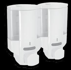 6982 Zásobník na tekuté mýdlo 350 ml Soap Dispenser 350ml Дозатор мыла 350мл bílý - plast white - plastic 6982.