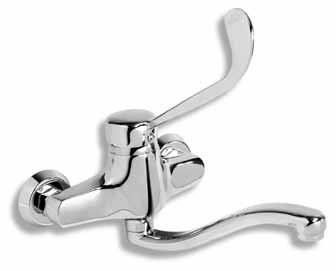 3070 Dřezová nebo umyvadlová nástěnná baterie 150 mm Wall-mounted basin or sink mixer 150 mm Настенный смеситель для раковины или мойки 150 мм