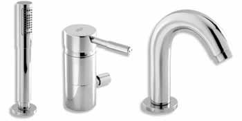 12045/1 Vanová stojánková baterie bez ramene Bath mixer without spout Смеситель для ванны с душем без излива chrom chrome 12045/1.0 4 499 5 399 179,96 215,95 chrom-satino chrome-satin 12045/1.