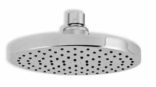 RUP/137 Pevná sprcha 137 Fixed shower head 137 Верхний душ 137 Samočistící, průměr 200 mm. Self-cleaning, dia 200 mm. Самоочищающийся, диаметром 200 мм. chrom chrome RUP/124.