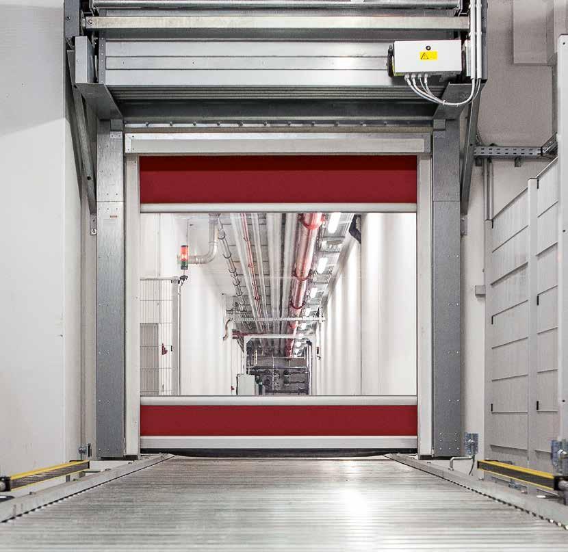 Flexibilné rýchlobežné brány Vnútorné brány pre individuálne požiadavky Typ brány V 3009 Conveyor Brána V 3009 Conveyor sa používa medzi