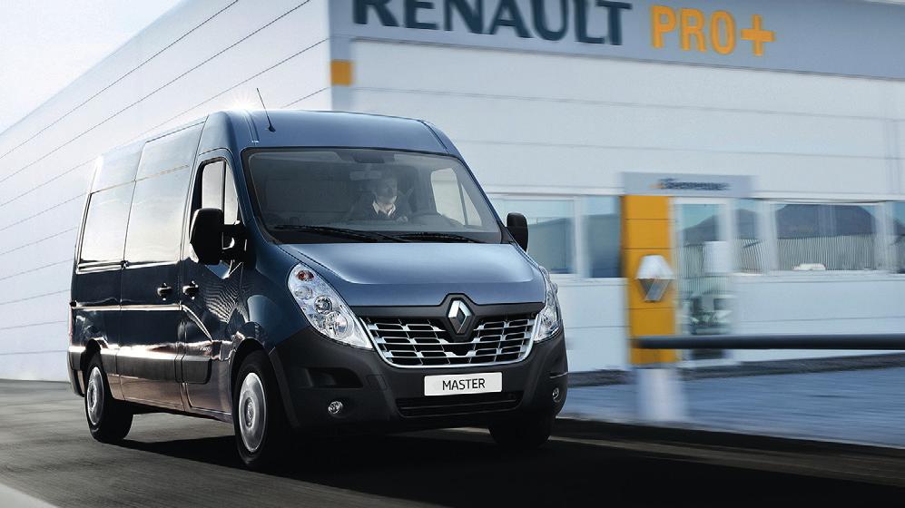 Renault MASTER Euro 6 Zpráva o ojetých vozech za rok 2017 Vítěz své třídy www.gebrauchtwagenreport.com VERZE OBJEM NÁKLAD.