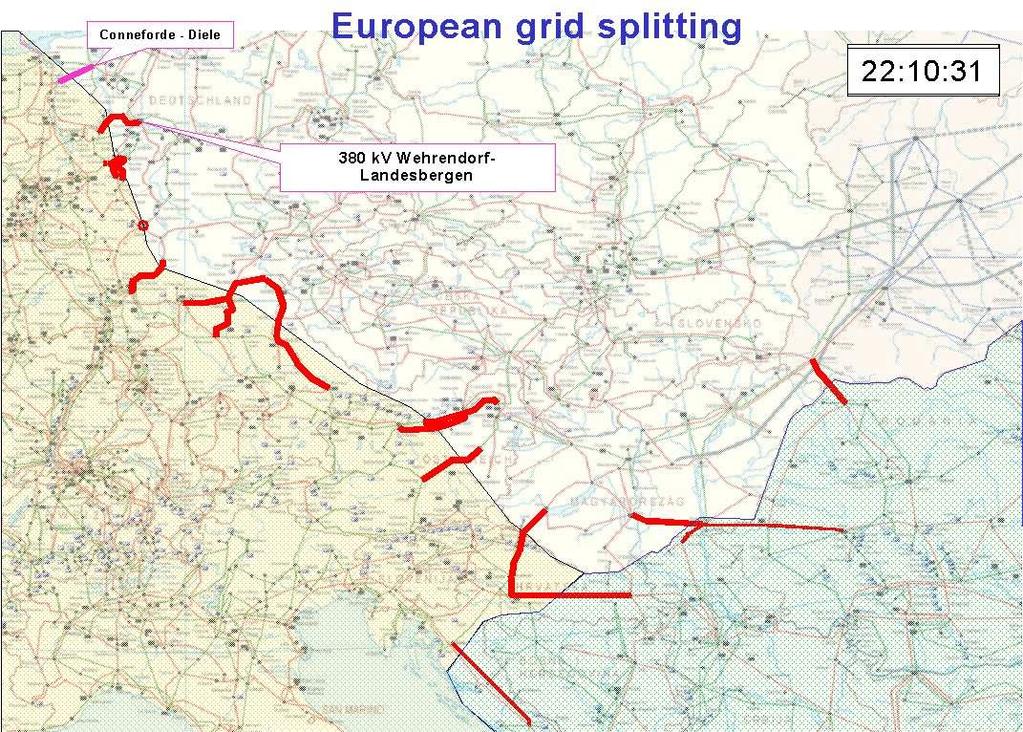 50,9 f [Hz] 50,7 50,5 Röhrsdorf (D) Hagenwerder (D) Heviz (H)