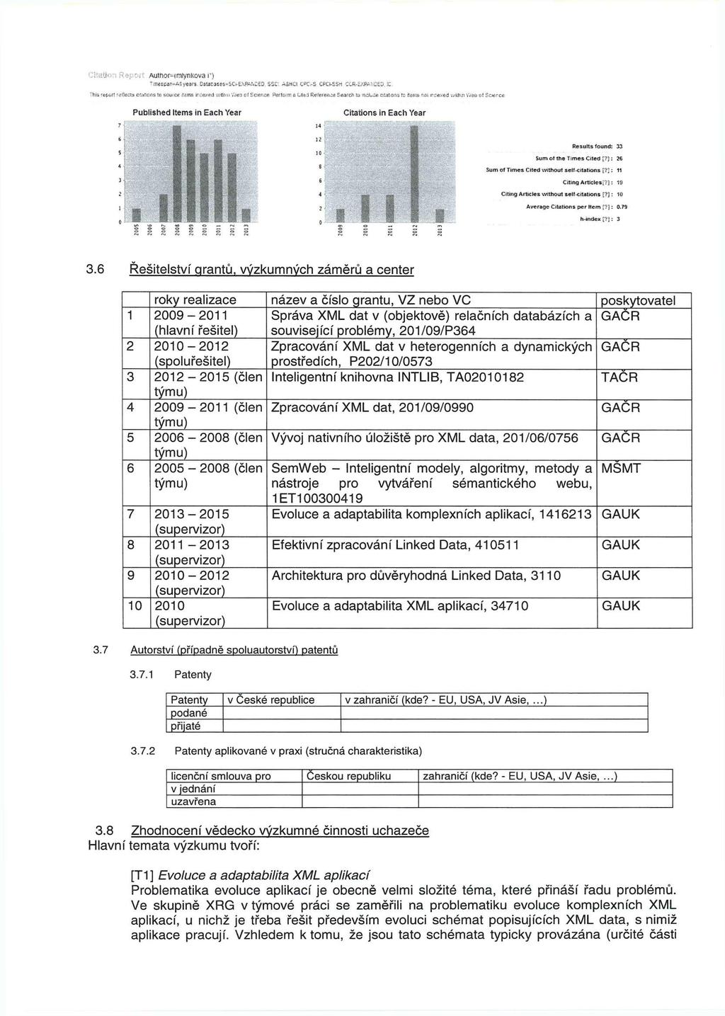 Citatlon Report Autnc-MiniynKova i') T.maspan=Afl years Dalacases-SGEXPAI.ZED S5C- AaUCi CC.-S CPCI-SStl CCR-E/ft^.