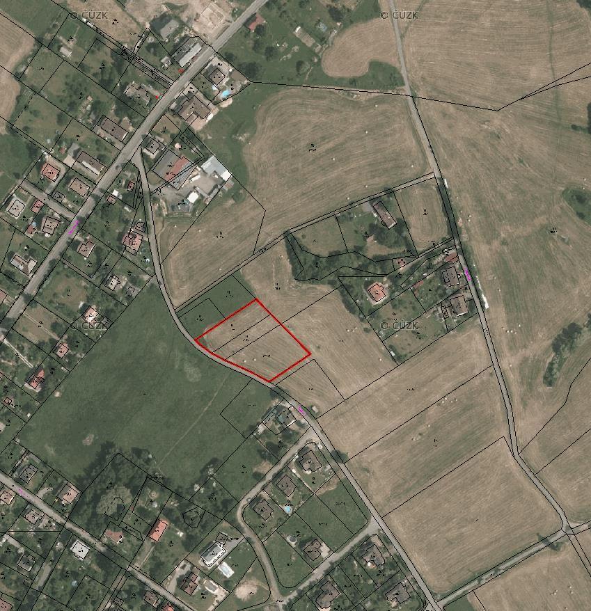 m 2, 1 001 m 2 Funkce dle platného ÚP Plochy bydlení v rodinných domech, zahrady a sady, plochy luk a pastvin Požadavek na změnu Hospodaření, stavba stájí a
