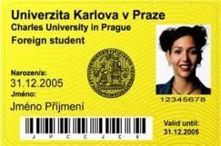STUDENTSKÝ PRŮKAZ Jako student UK máte nárok pouze na jeden průkaz studenta UK (i přesto, že jste zapsáni na UK do více studií).