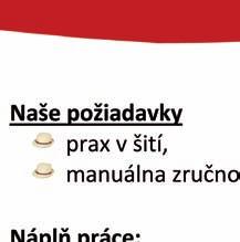Napíšte niečo krátke o sebe, vyplňte si pracovné odvetvie, pracovný stav, vaše bydlisko a lokality, v ktorých si hľadáte prácu. Vyplňte si profil na 100%.