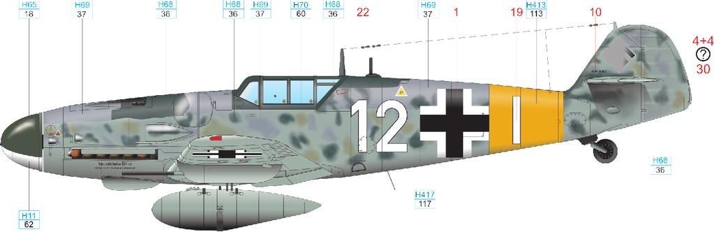 C W.Nr. 26 082, Flown by Flg. Victor Widmayer, 7.