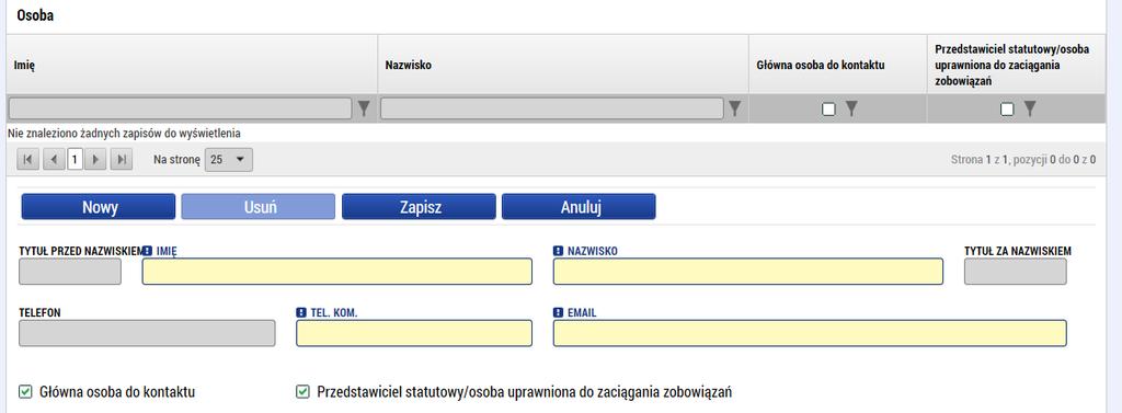 pro každého partnera). Uveďte tedy personální složení včetně uvedení funkcí v rámci projektu a předpokládaných kvalifikací a kompetencí osob zodpovědných za realizaci aktivit v rámci projektu.