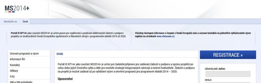 Mobilní telefon je třeba mít u sebe, protože bude třeba potvrdit registraci obdrženým kódem. Krok 1 Krok 1 Registrační formulář obsahuje standardní údaje, je třeba vyplnit povinná, žlutá pole.