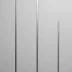 dveře TIARA, vzor W02, zárubeň systém DIN hliníkové lišty v matně chromové barvě hliníkové