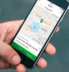 18 ŠKODA CONNECT: VEZMITE SI ONLINE SVET SO SEBOU PARKOVACIA POLOHA Zobrazí presnú polohu vozidla z ľubovoľného miesta na vašom mobilnom