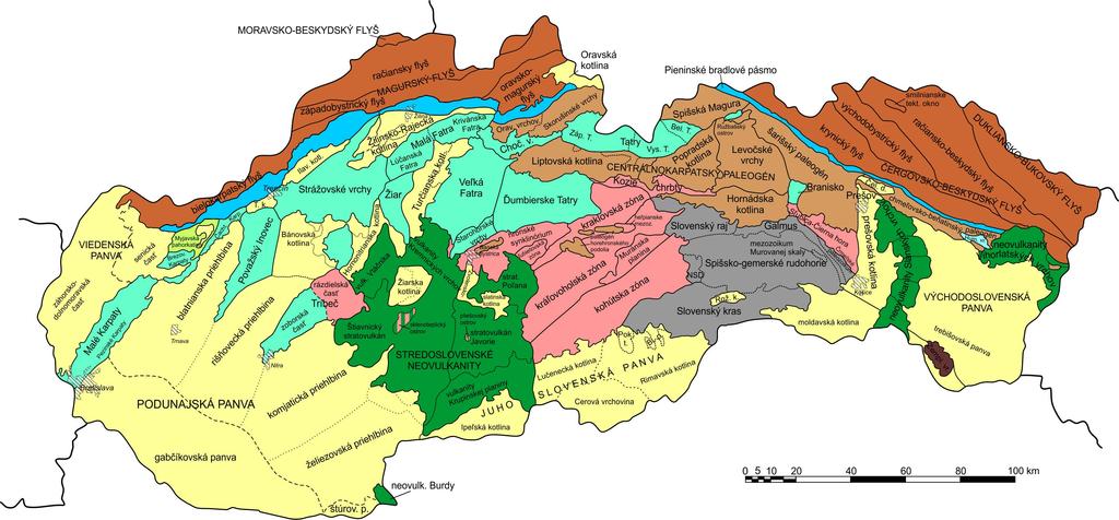 Regionálne geologické členenie