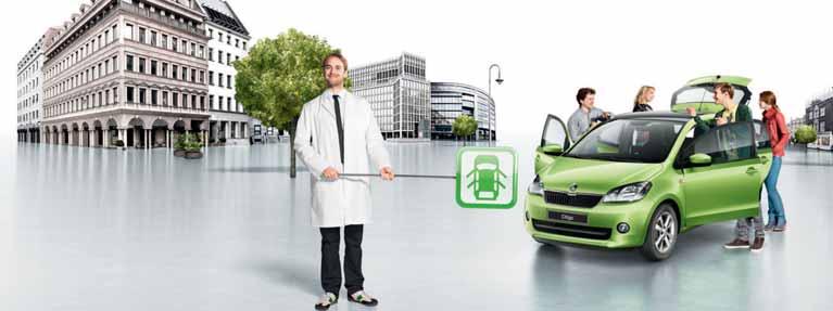 DS 12-35 STRANA - 03 ŠKODA Citigo, 5-dverová verzia Váš nový komunikačný nástroj Kombinovaná spotreba a emisie CO 2 automobilov Citigo: 4,1 4,7 l/100