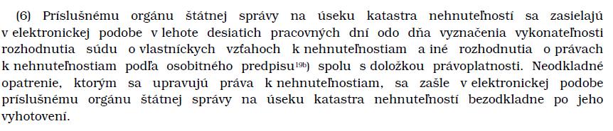48 Vyhláška MS SR č. 543/2005 Z. z.
