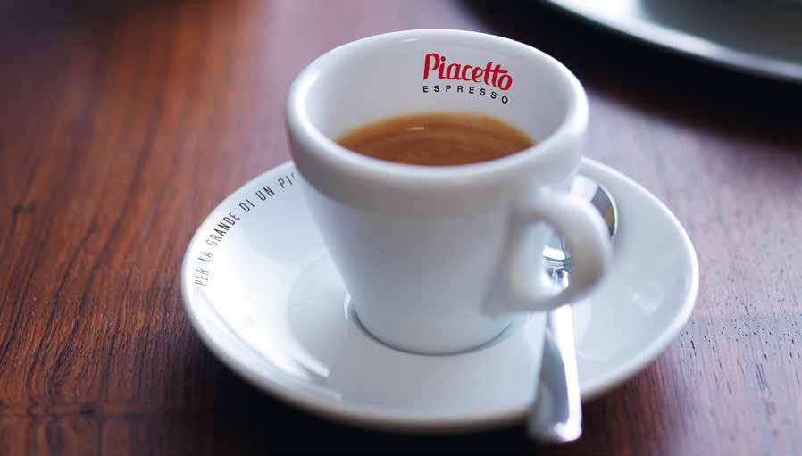 UTZ Káva je certifikovaná UTZ nebo Rainforest Alliance KÁVA PIACETTO ESPRESSO 100% ARABICA Pro velkou radost z malých okamžiků Piacetto Espresso spojuje staletí italské tradice s vášní pro ten