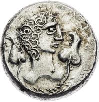 Keltské mince Celtic coins / Kelten 6. Hexadrachma. Jihozápadní Slovensko (Bratislava). Bójové. Typ LATUMARUS (IANTUMARUS) Hexadrachm. Southwestern Slovakia (Bratislava). Boii.
