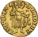 (1387-1437) 30. Dukát (kolem 1411) Goldgulden (around 1411) Goldgulden (um 1411) Mz.