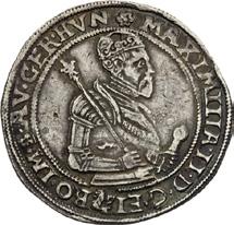 Guldentaler (60 Kreuzer) 1573 ṅ Kutná Hora / Kuttenberg Ḉ Jiří