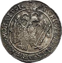 Attractive patina. Struck from 1/4 Thaler dies. / Unikum! Ḏ Ex sbírka Max Donebauer #1703 Franfurkt nad Mohanem 1889.