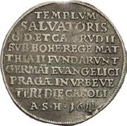 7 g, Ø 27 mm, Ag Ḋ Huszár 1048 EF / About EF 380 76. Medaile 1611.