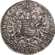 1/2 Tolar 1659 1/2 Thaler 1659 1/2 Taler 1659 Mz.