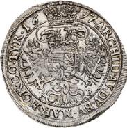 1/2 Tolar 1697 1/2 Thaler 1697 1/2 Taler 1697