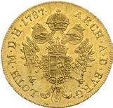 2 Dukát 1786 2 Ducats 1786 2 Dukaten