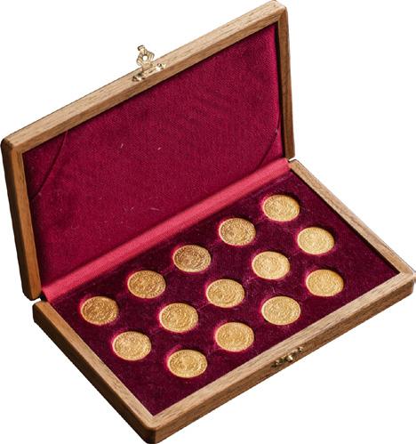 Období po roce 1918 267. Period after 1918 (Czechoslovakia) Dukát 1935 Ducat 1935 Dukat 1935 Mz.: O.Š. - B., ṅ Kremnica / Kremnitz Ḉ J. Benda, O. Španiel Ḑ 3.