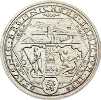 About UNC 100 285. Medaile 1934. Oživení kremnického baníctva Medal 1934.
