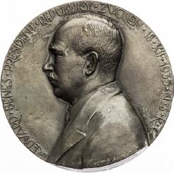 Období po roce 1918 Period after 1918 (Czechoslovakia) 291. Medaile 1936.