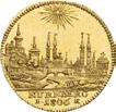 Norimberk. Při příležitosti podepsání bratislavského míru Ducat 1806.