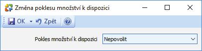 možnost Obecná změna. Na kartě pak všem označeným dokladům přiřadíte požadovaný stupeň priority.