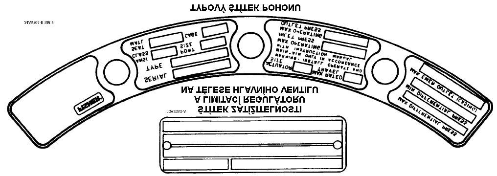 KONSTRUKCE MAXIMÁLNÍ DOVOLENÝ DIFERENČNÍ TLAK MINIMÁLNÍ DIFERENČNÍ TLAK PRO PLNÝ ZDVIH Těleso 1 palec Těleso 2 palce Těleso 3 palce Těleso 4 palce Těleso 6, 8x6 palců BAREVNÝ KÓD PRUŽINY HLAVNÍHO