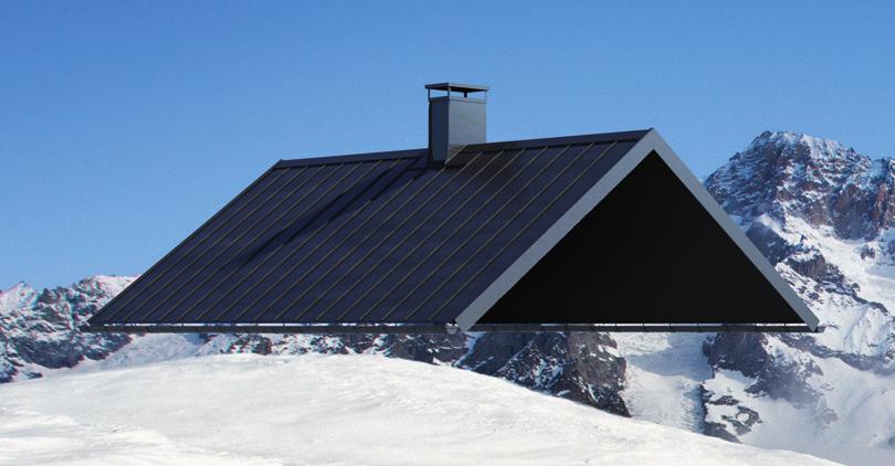 Materiály a povrchové úpravy vhodné pro drážkovou krytinu SEAMLINE Alu PVDF hliníková střecha pro vaši stavbu Zástupce hliníkové drážkové krytiny se označuje SEAMLINE Alu PVDF.