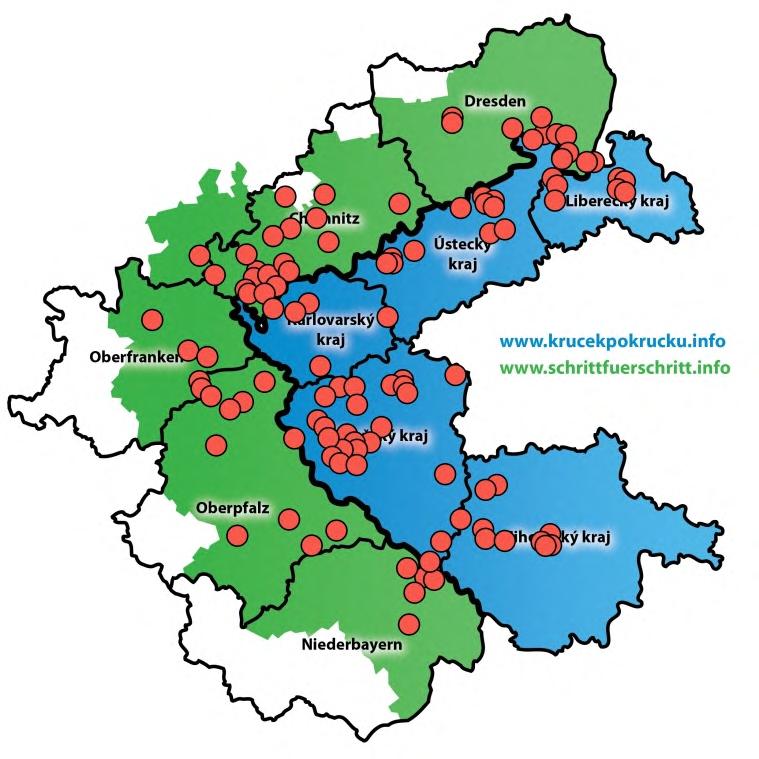 2. Dokumentace k nabídce Vyslanci ze sousední země Těžiště projektu Krůček po krůčku do sousední představovali tzv.