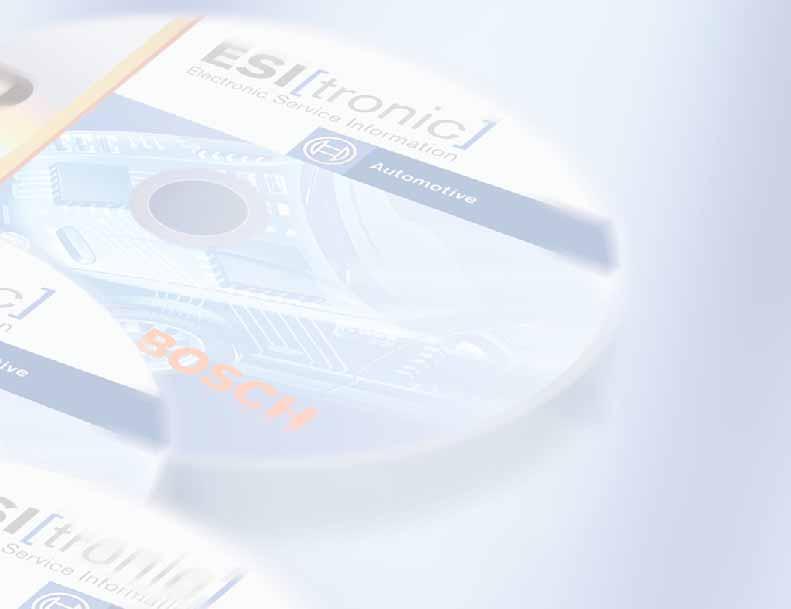 Elektronický systém informací Bosch-Diagnostics ESI-C Informace tak individuální jako váš autoservis.