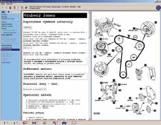 jednotlivých segmentů infor mací ideální pro spojení s vybranou diag no stickou tech nikou pravidelná aktualizace 4x