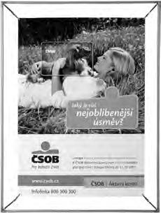 POSTERSNAPPER POSTERSNAPPER Nejjednodušší uchycení plakátu z kvalitního hliníkového materiálu.