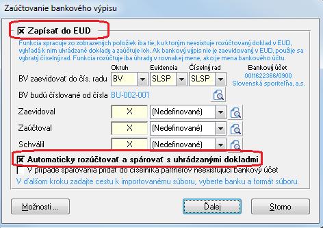 Importovanie bankových výpisov a vytváranie príkazov na úhradu v programe Omega cez Databanking SLSP Jedným zo spôsobov importovania bankových výpisov a realizovania príkazov na úhradu je Databanking