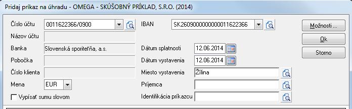 Položky bankového výpisu, ktoré program na základe zadefinovaných kritérií párovania a vytvorených pravidiel pre zaúčtovanie zaúčtuje do Evidencie účtovných dokladov, sú označené zeleným štvorčekom v