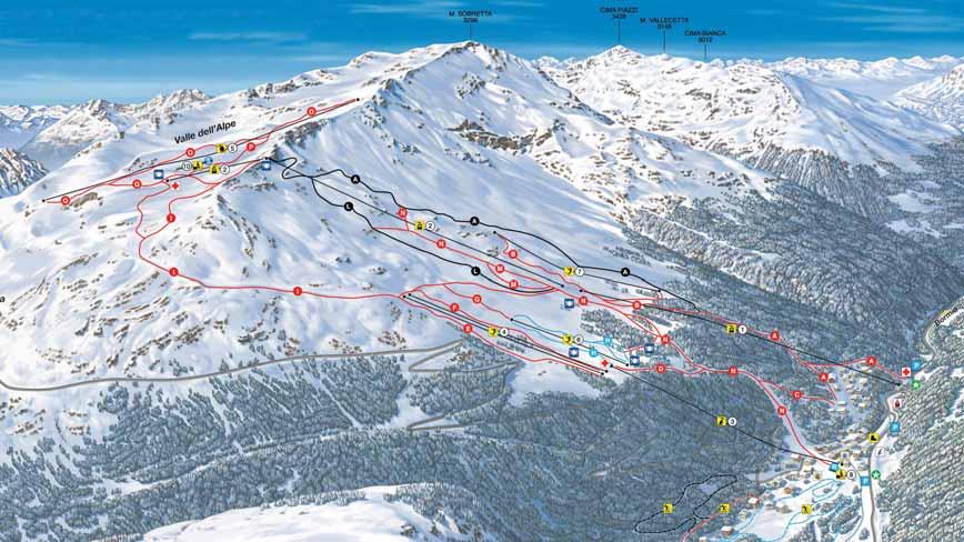 Alta Valtellina str. 190 12 19 66 108 22 37 164 km 2.881 m 1.159 m 1.722 m 4,4 15,2 1,4 km km km % % % 21 72 7 skinabídka komplexně 21 km 14,8 km 70 % 3 2 4 9 os./ hod. 11.
