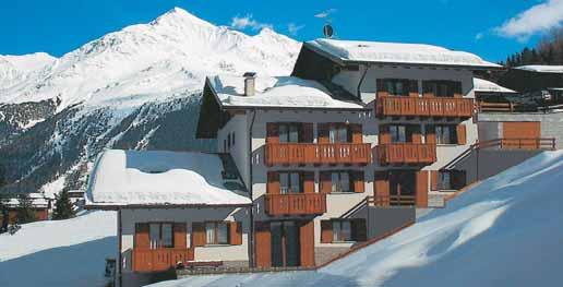 15 ano CHALET PRIMULA C 133 150 m poloha: Santa Caterina, centrum - 600 m, skiareál Santa Caterina - 150 m, skibus 1 / po Santa Caterině - 50 m, skibus 2 / do Bormia - 650 m vybavenost a služby: