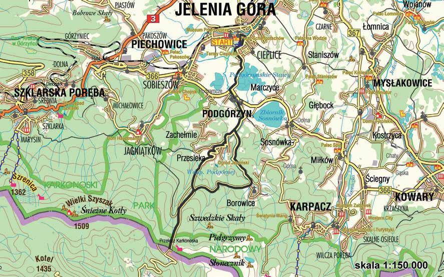 2 3 4 0. Jelenia Góra-Cieplice. Lázeňský park 2.