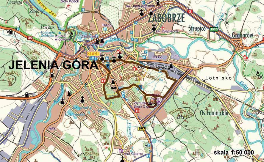 2 3 4 7. Radnice 2. Hlavní náměstí 3.