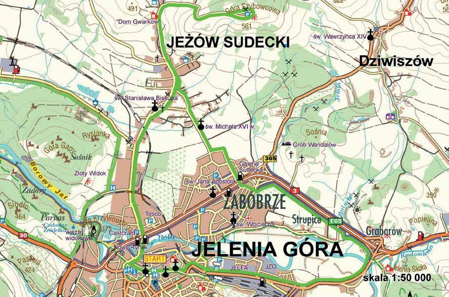 4. Jelenia Góra Góra Szybowcowa Vzdálenost: