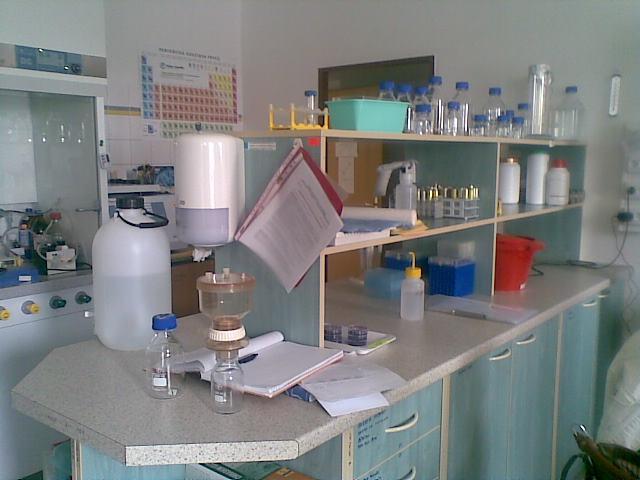 Příloha 3: Fotodokumentace z laboratoře biologických
